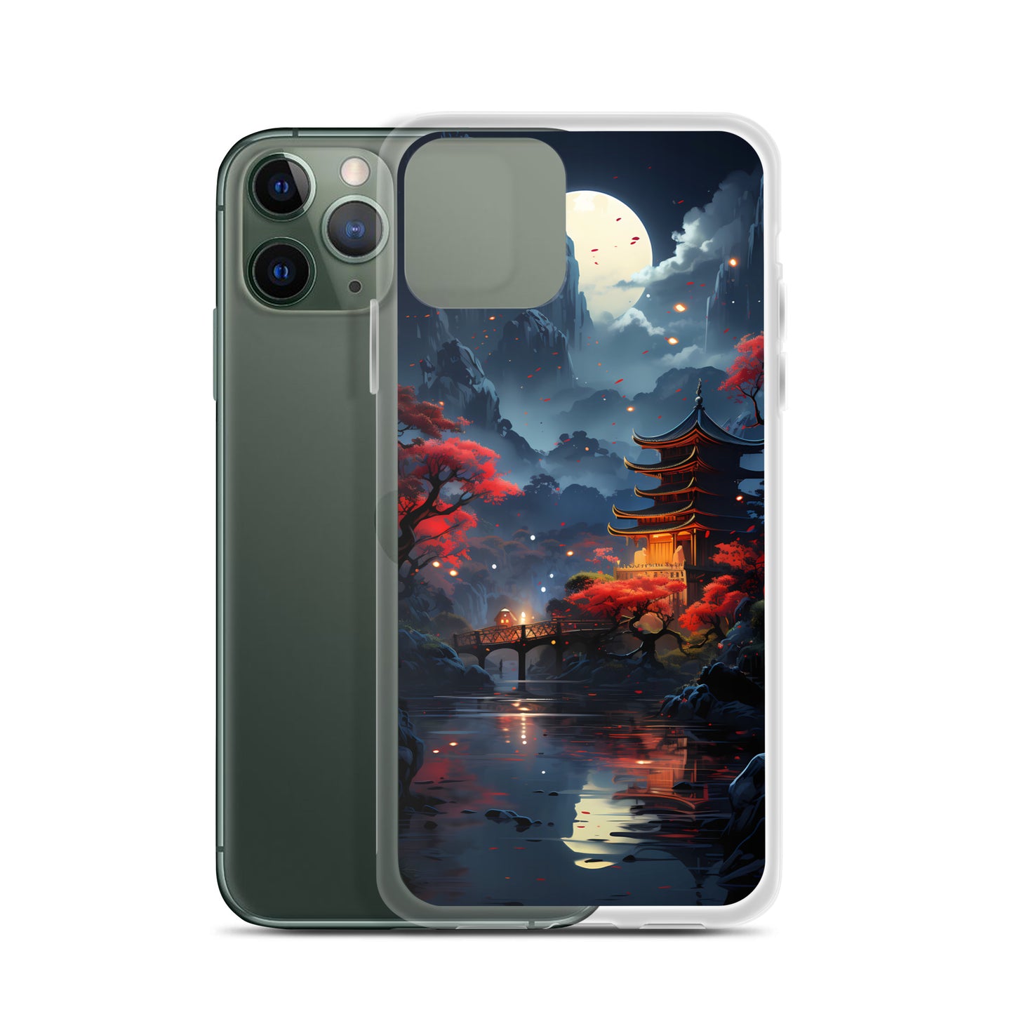 iPhone Case - Kyoto in Moonlight