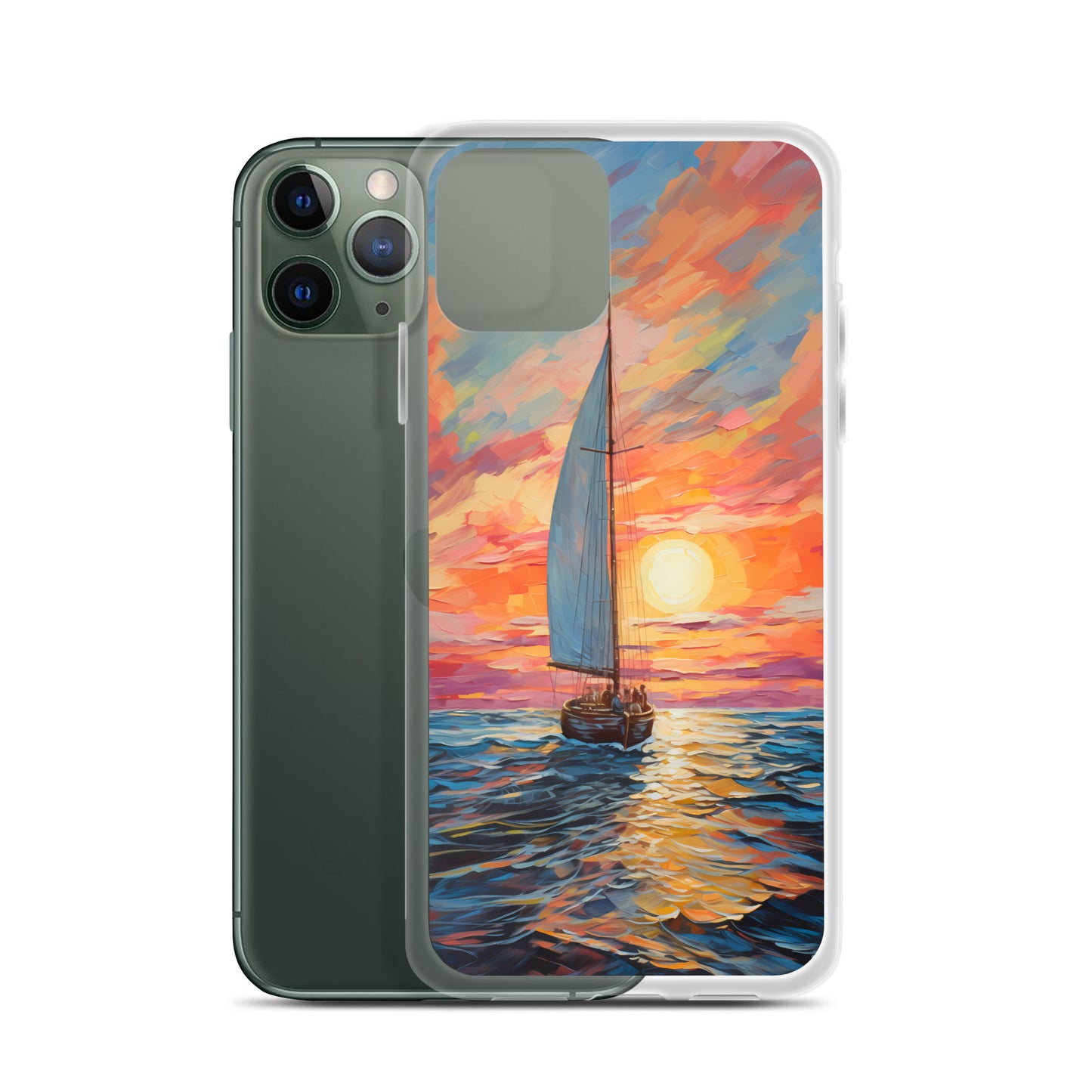 iPhone Case - Luminous Sailboat