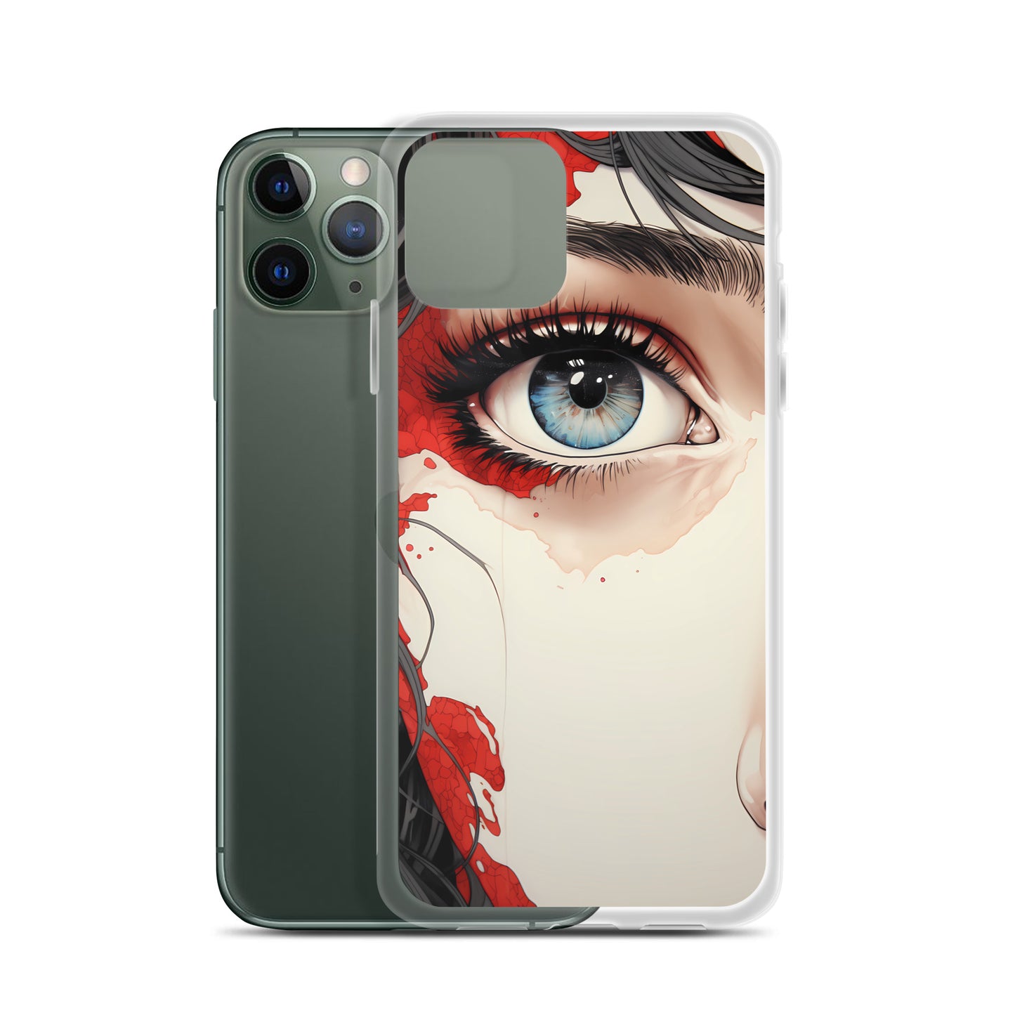 iPhone Case - Piercing Blue Eye