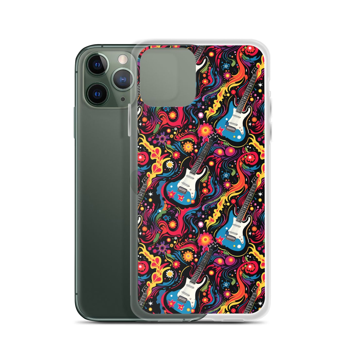 iPhone Case - Psychedelic Guitars