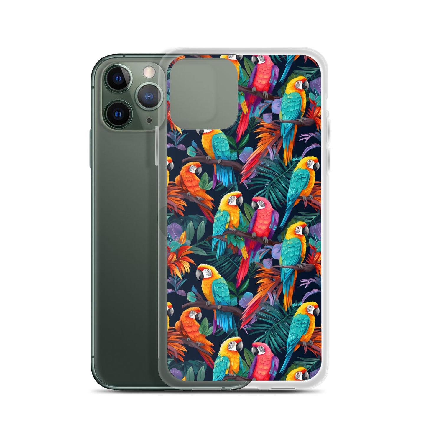 iPhone Case - Colorful Parrots