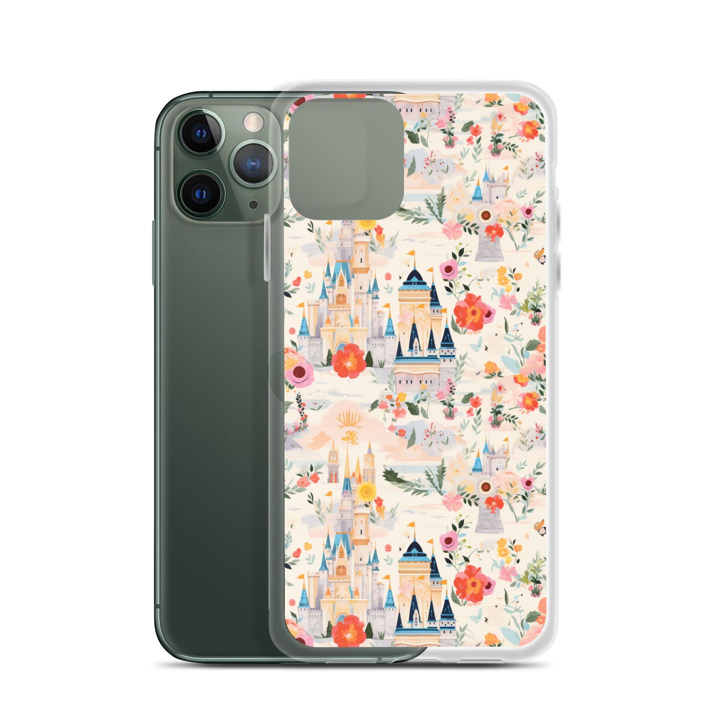iPhone Case - Castles and Flowers