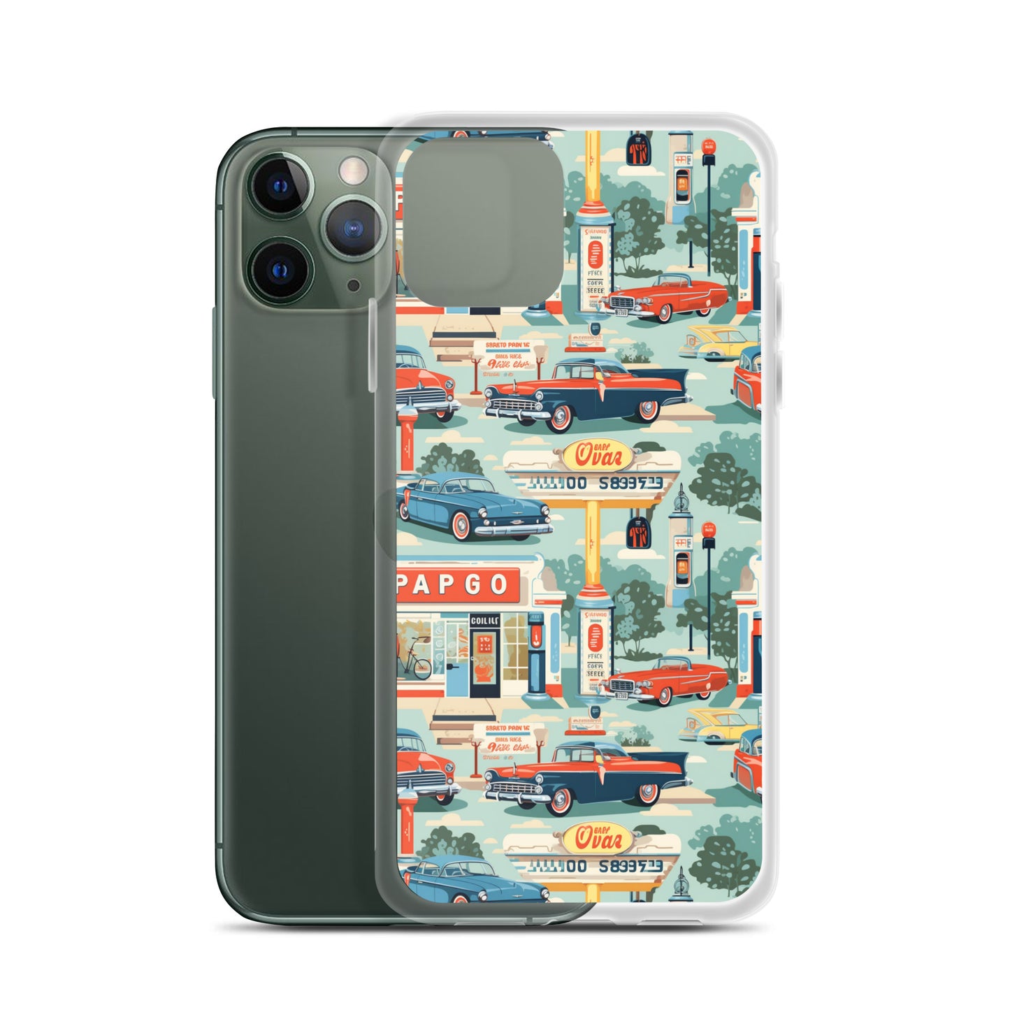 iPhone Case - Retro Roadtrip Rendezvous