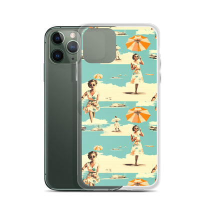 iPhone Case - Vintage Seaside Elegance