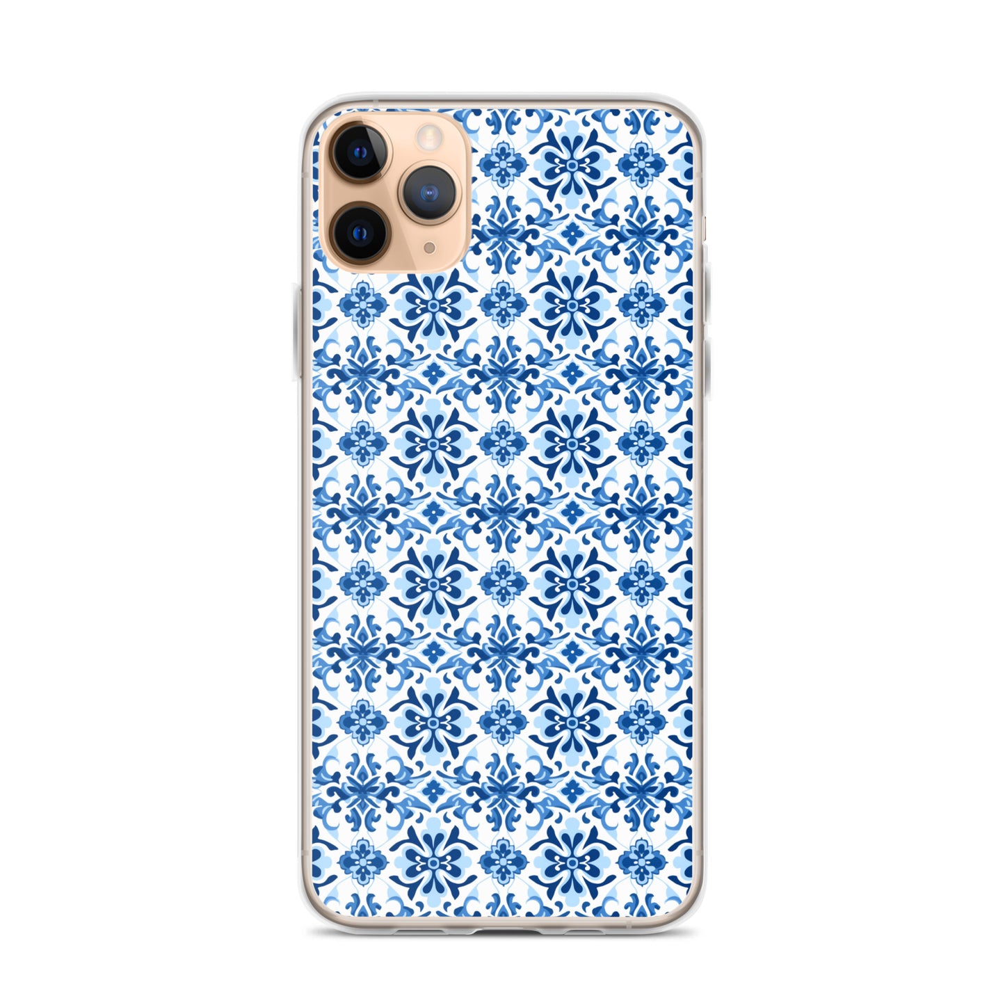 iPhone Case - Blue Ceramic Pattern