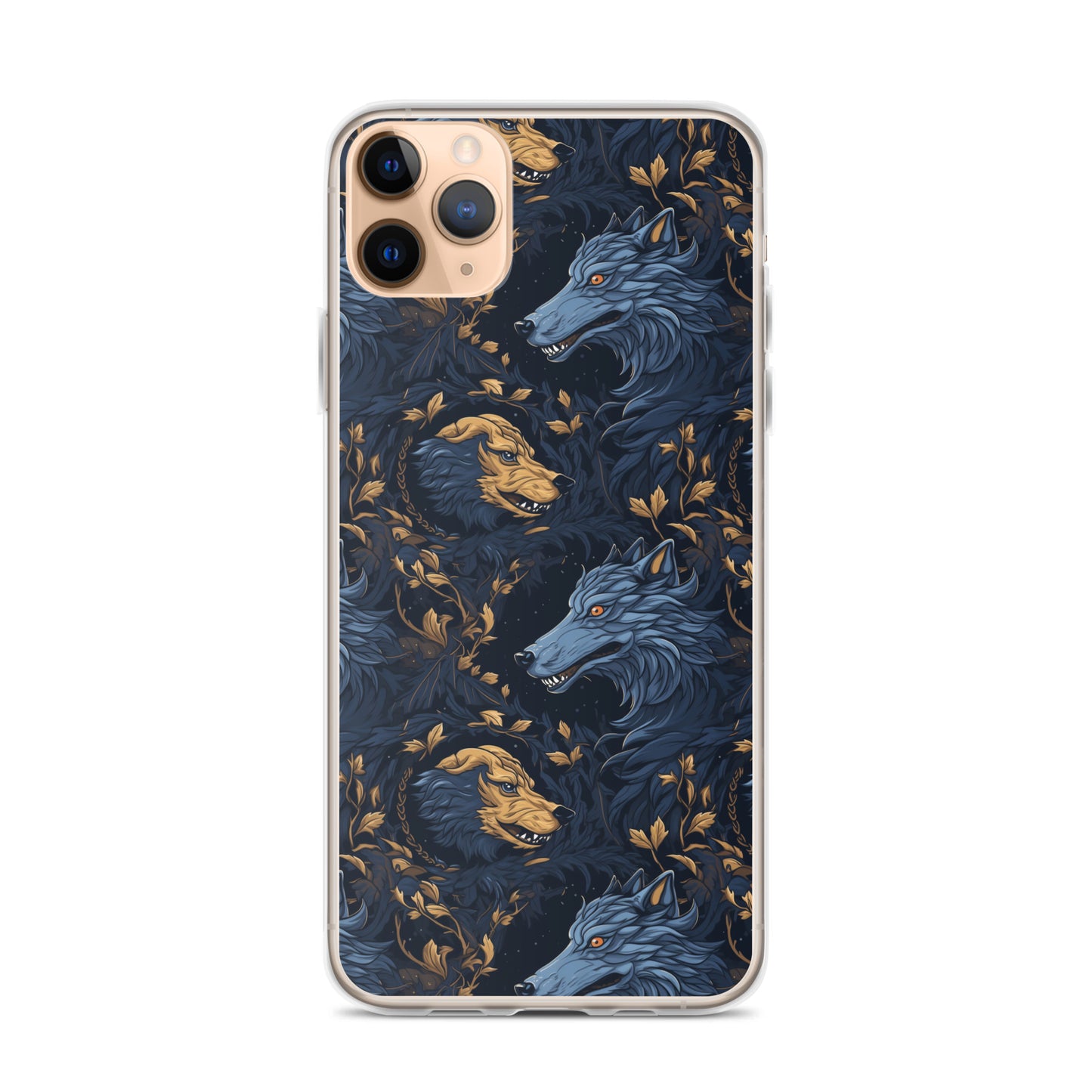 iPhone Case - Wolves Pattern