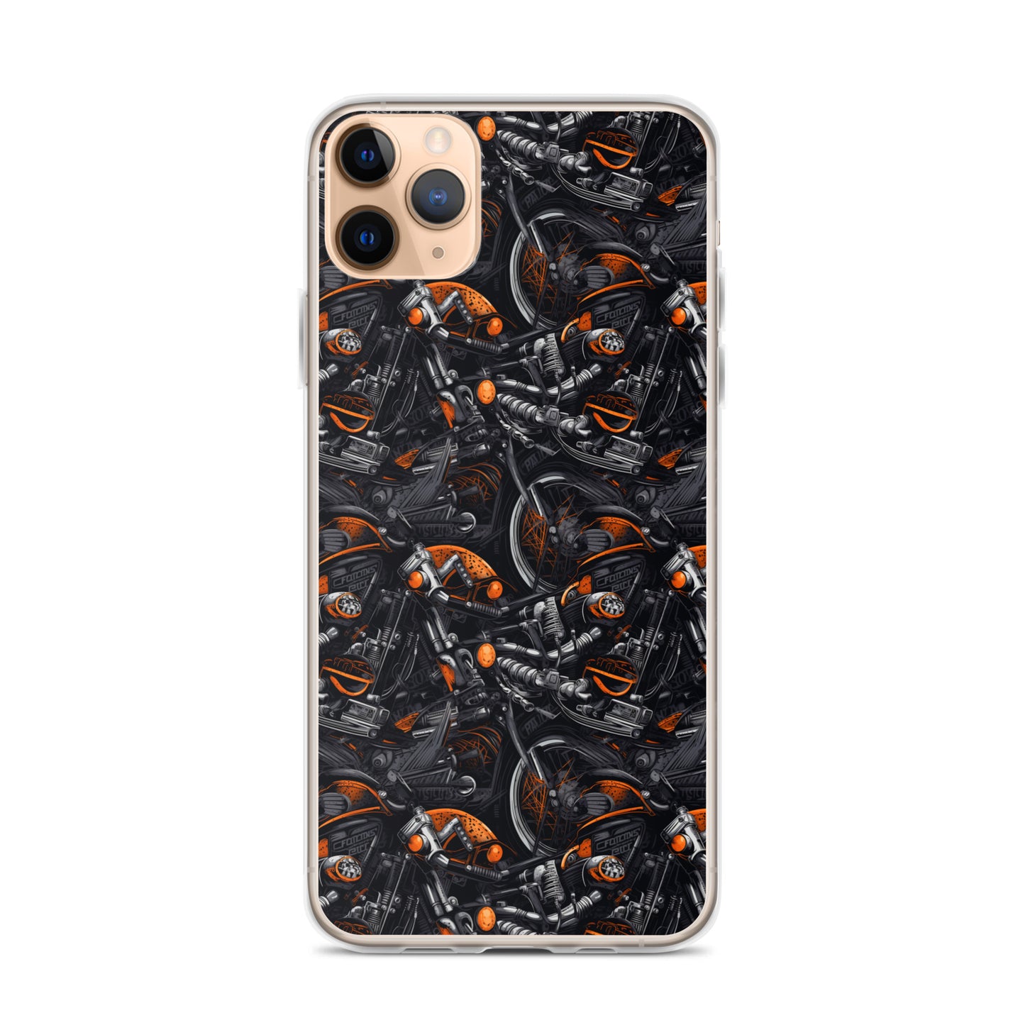 iPhone Case - Motorcycle Pattern