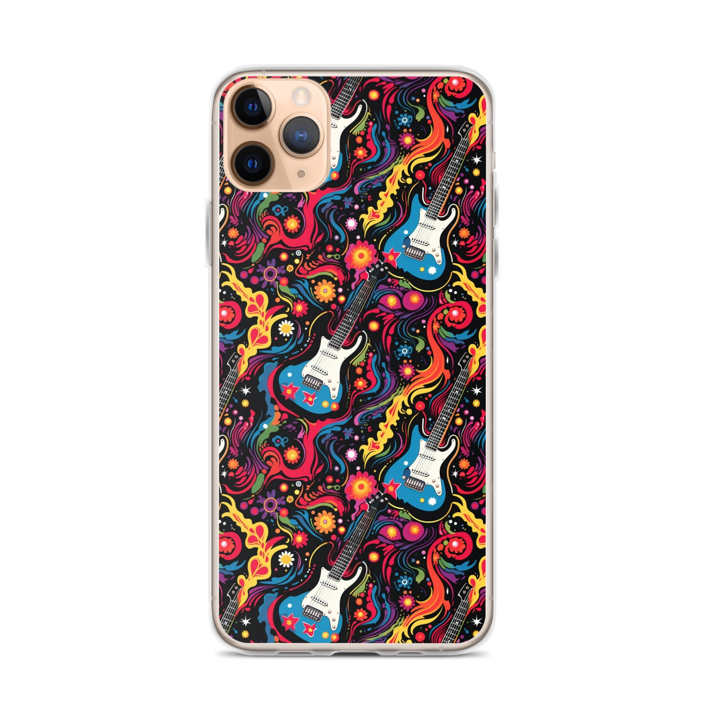iPhone Case - Psychedelic Guitars