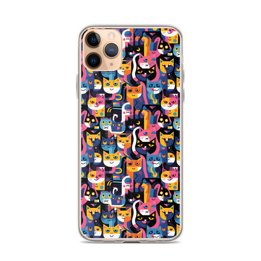 iPhone Case - Colorful Cats