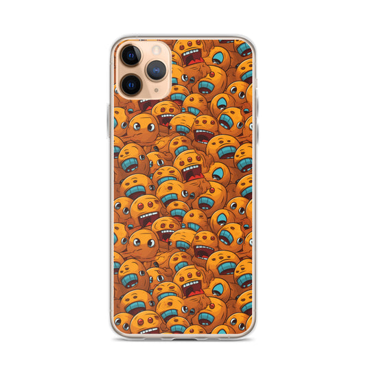 iPhone Case - Deranged Smileys