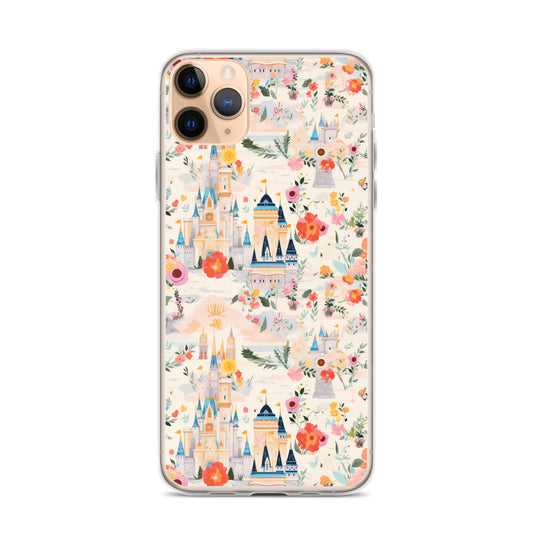 iPhone Case - Castles and Flowers