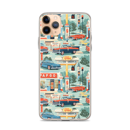 iPhone Case - Retro Roadtrip Rendezvous