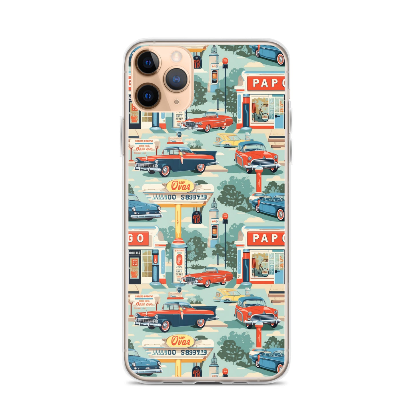 iPhone Case - Retro Roadtrip Rendezvous