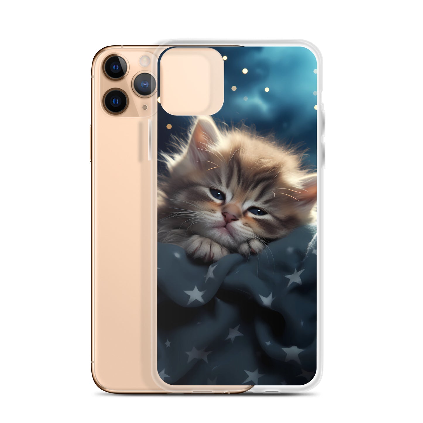 iPhone Case - Sleepy Star Kitty