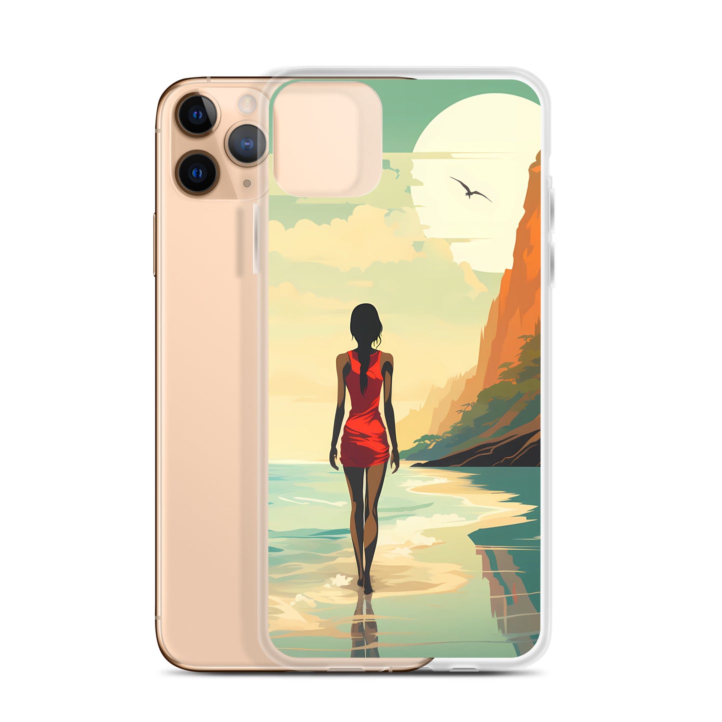 iPhone Case - Minimalist Beach Beauty