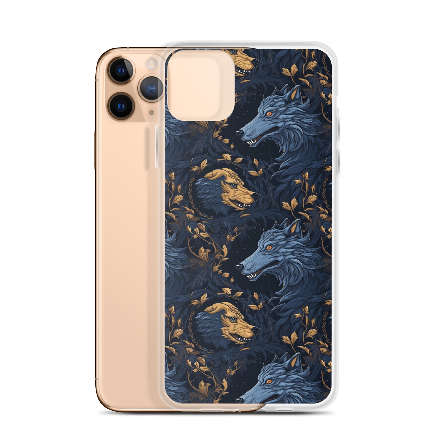 iPhone Case - Wolves Pattern