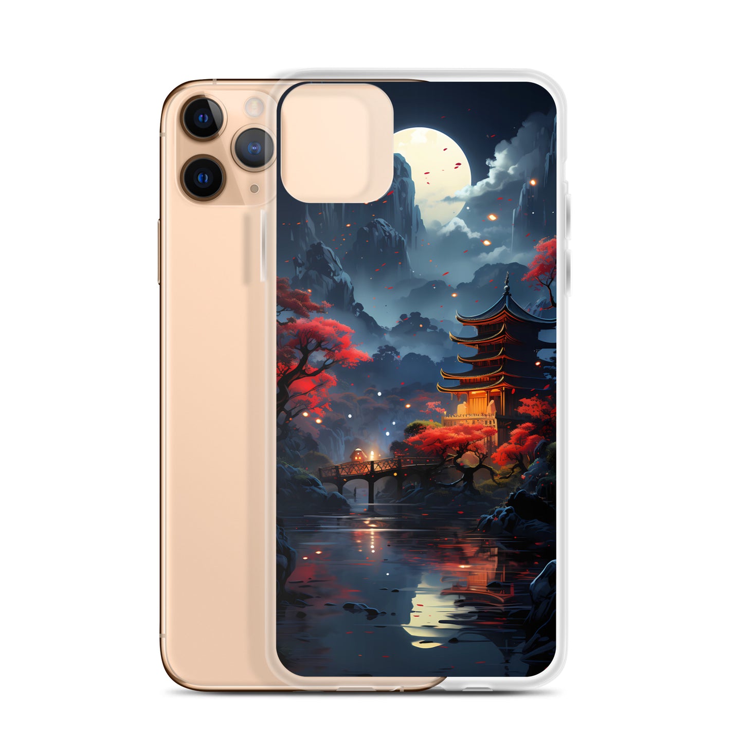 iPhone Case - Kyoto in Moonlight