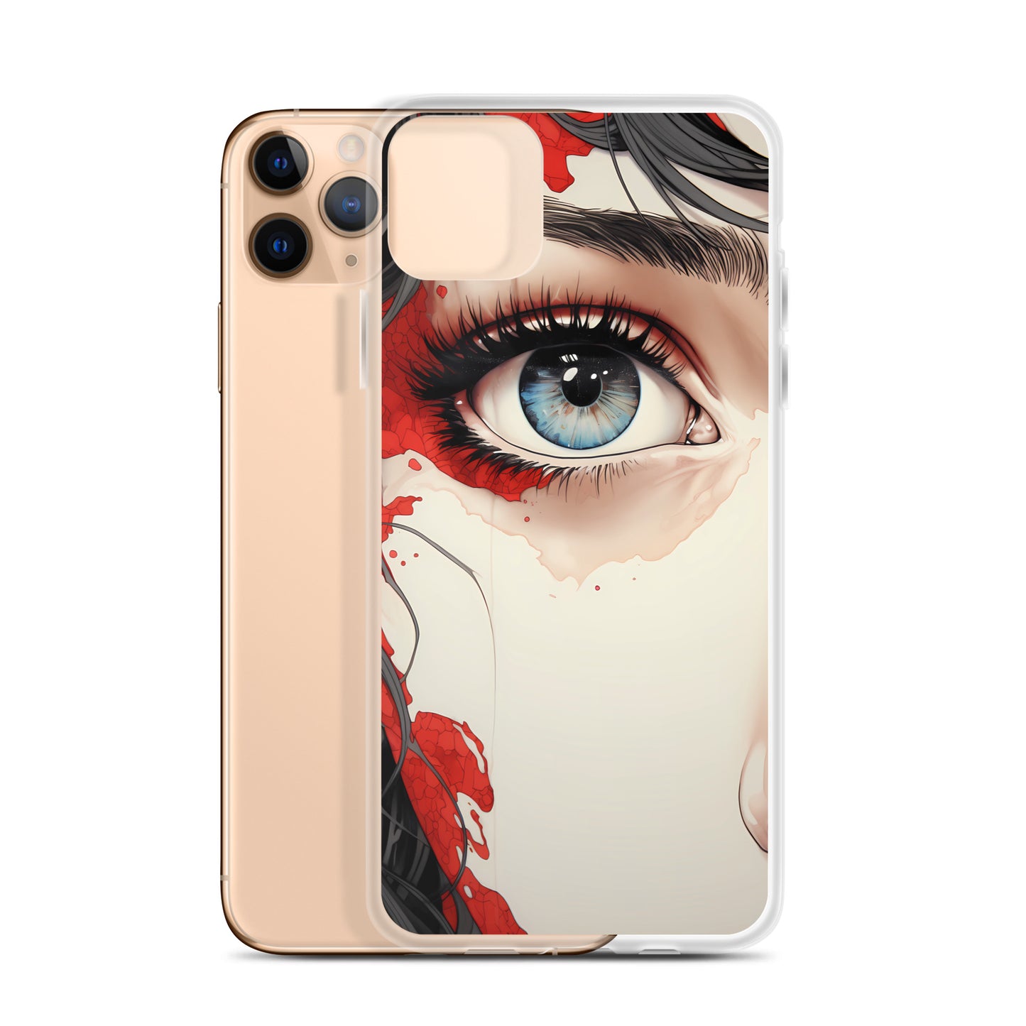 iPhone Case - Piercing Blue Eye