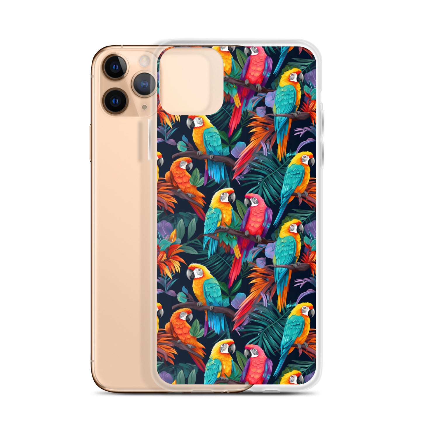 iPhone Case - Colorful Parrots