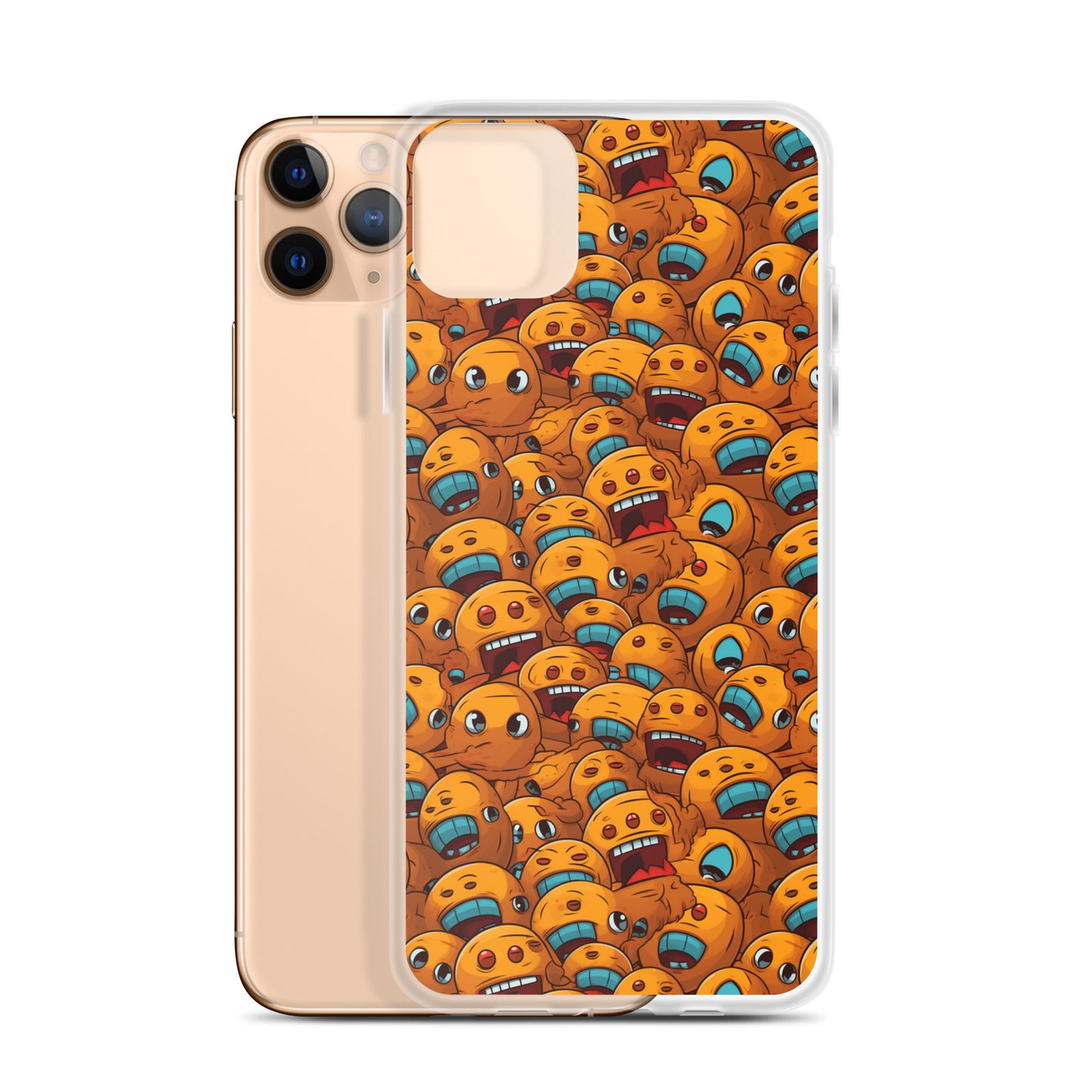 iPhone Case - Deranged Smileys