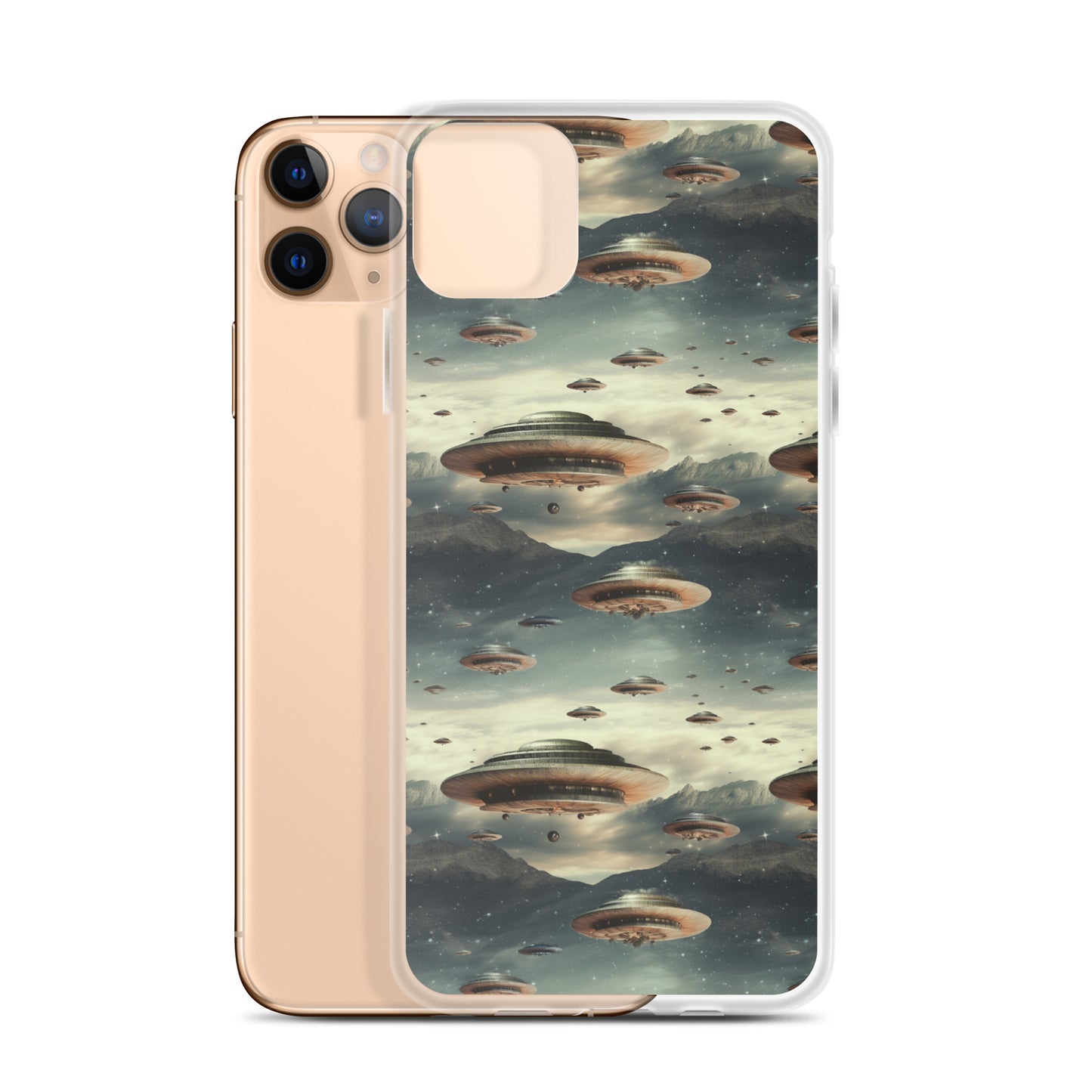 iPhone Case - Flying Saucer Invasion