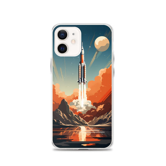 iPhone Case - Retro Rocket