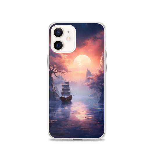 iPhone Case - Japanese Seascape Moonrise