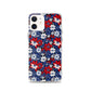 iPhone Case - Patriotic Poinsettas