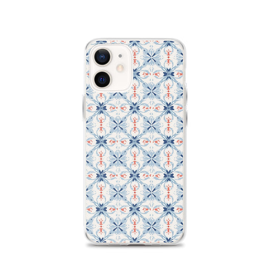 iPhone Case - Floral Ceramic Pattern