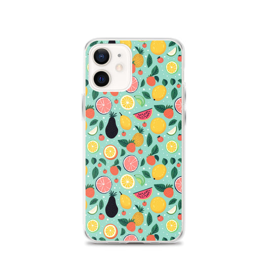 iPhone Case - Fun Fruits Pattern