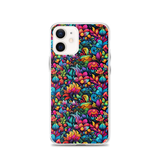 iPhone Case - Psychedelic Flowers