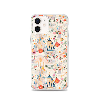 iPhone Case - Castles and Flowers
