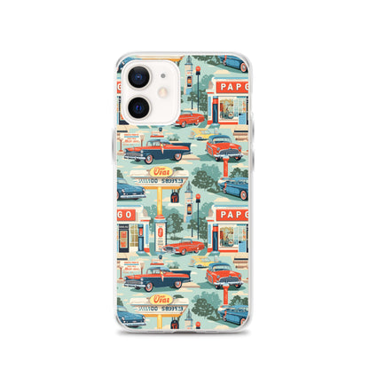 iPhone Case - Retro Roadtrip Rendezvous