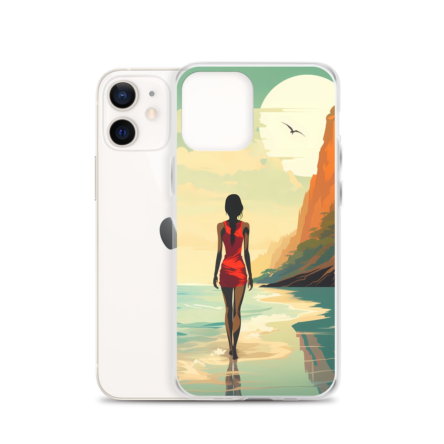 iPhone Case - Minimalist Beach Beauty