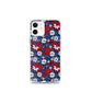 iPhone Case - Patriotic Poinsettas