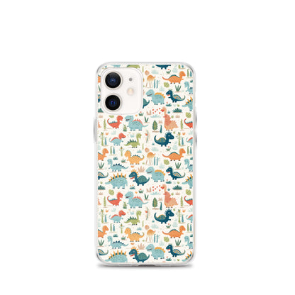iPhone Case - Cute Dinosaurs Pattern