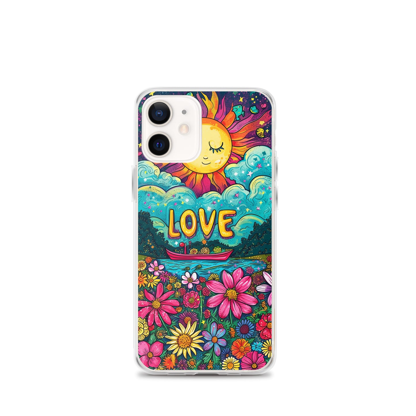iPhone Case - Cosmic Bloom of Affection