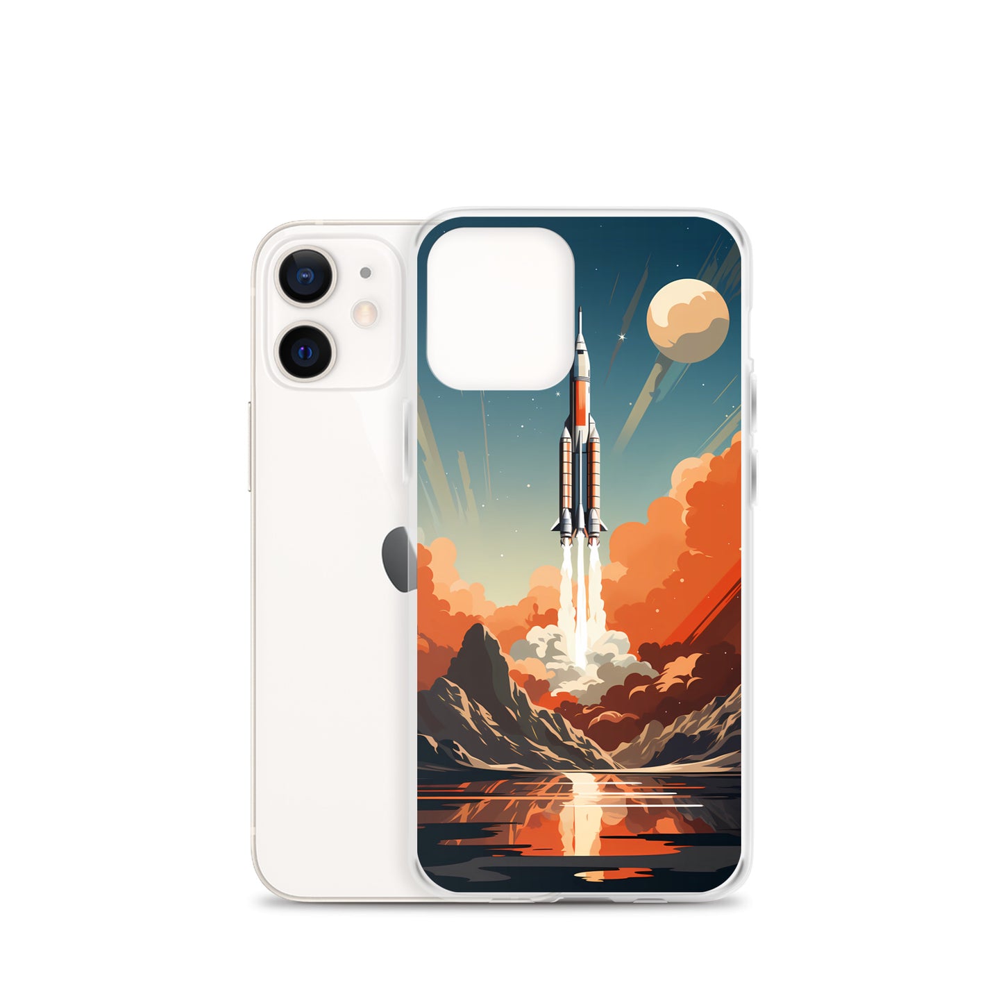 iPhone Case - Retro Rocket