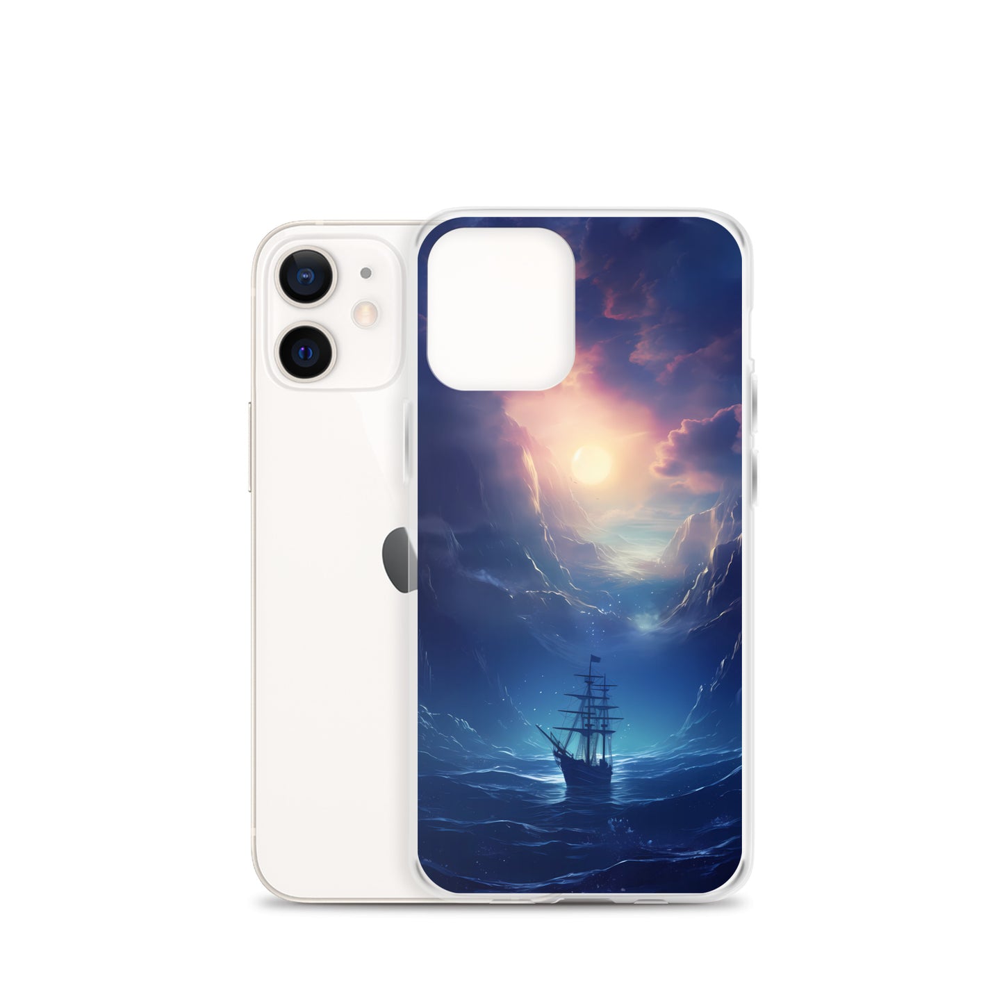iPhone Case - Wooden Ship in Moonlight