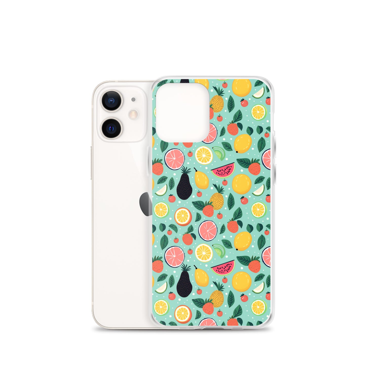 iPhone Case - Fun Fruits Pattern