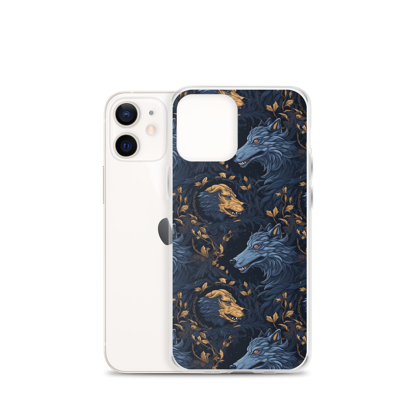 iPhone Case - Wolves Pattern