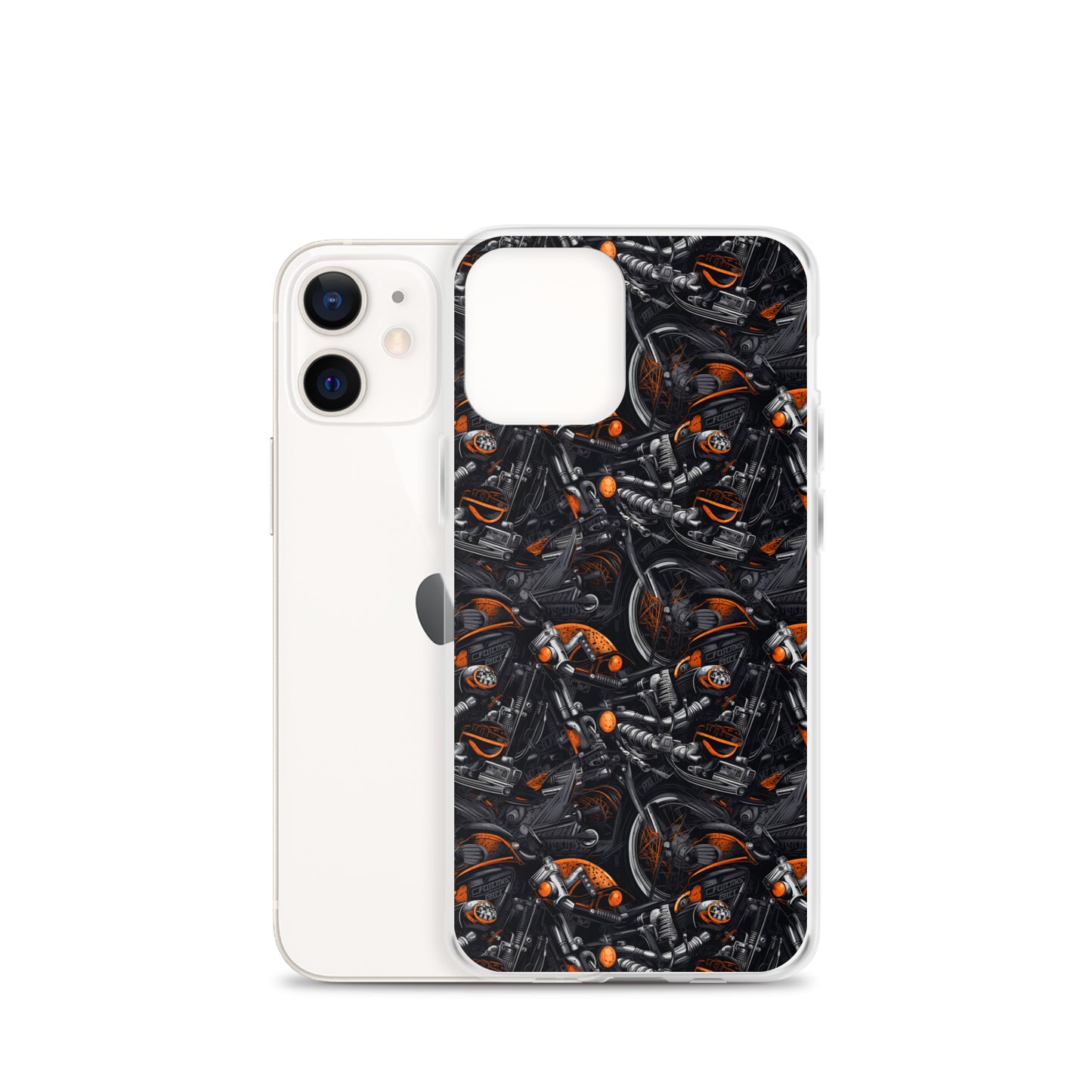 iPhone Case - Motorcycle Pattern