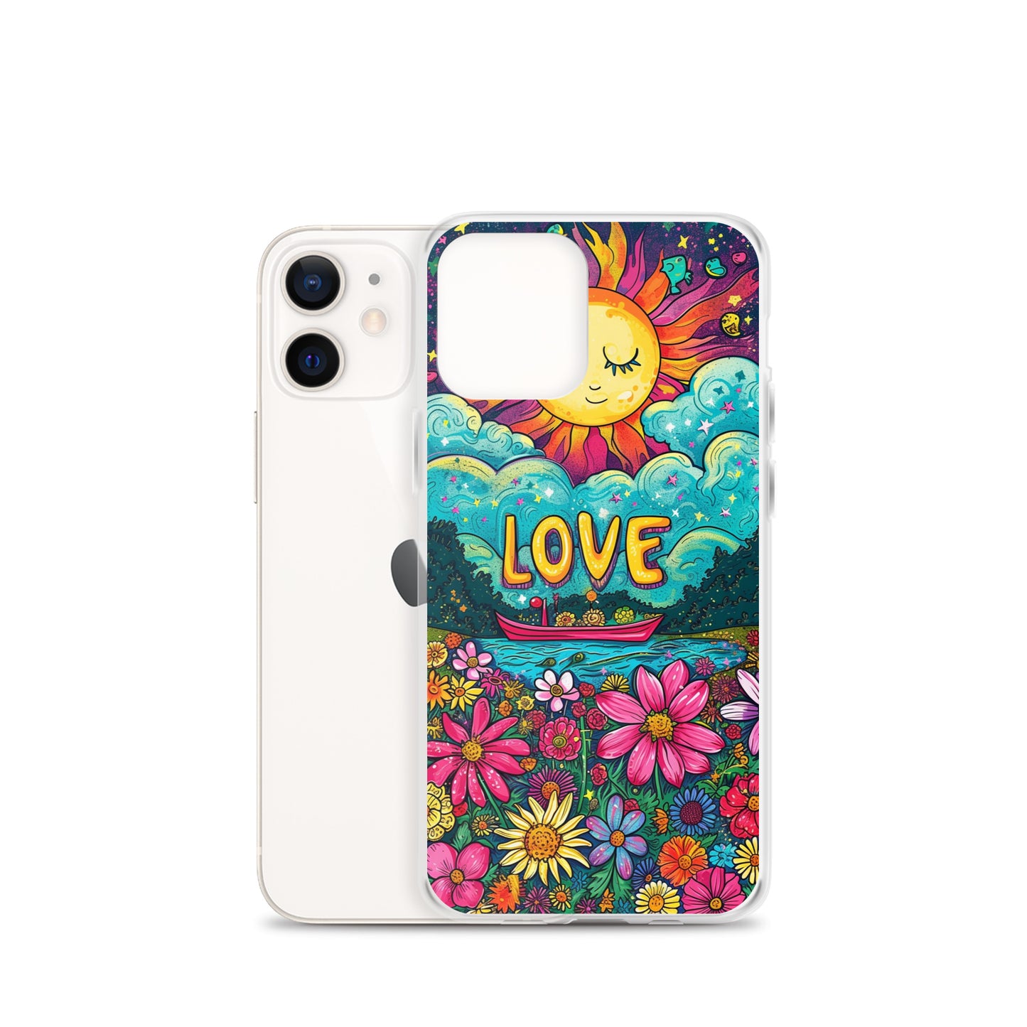 iPhone Case - Cosmic Bloom of Affection
