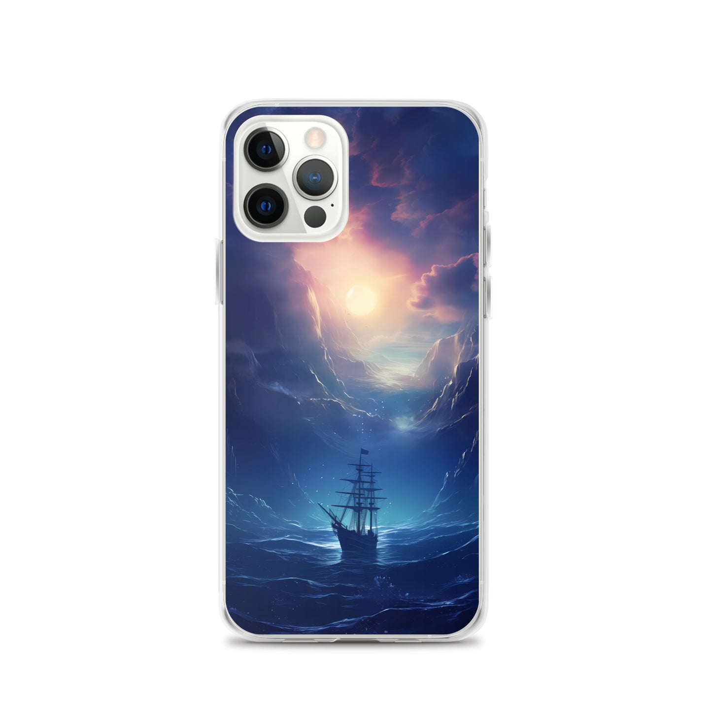 iPhone Case - Wooden Ship in Moonlight