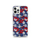 iPhone Case - Patriotic Poinsettas