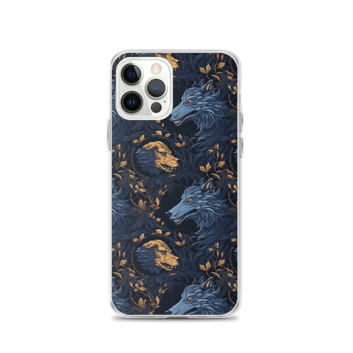 iPhone Case - Wolves Pattern
