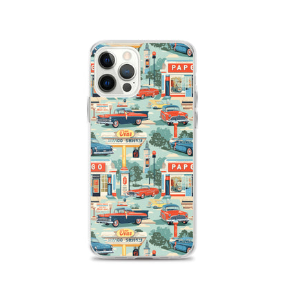 iPhone Case - Retro Roadtrip Rendezvous
