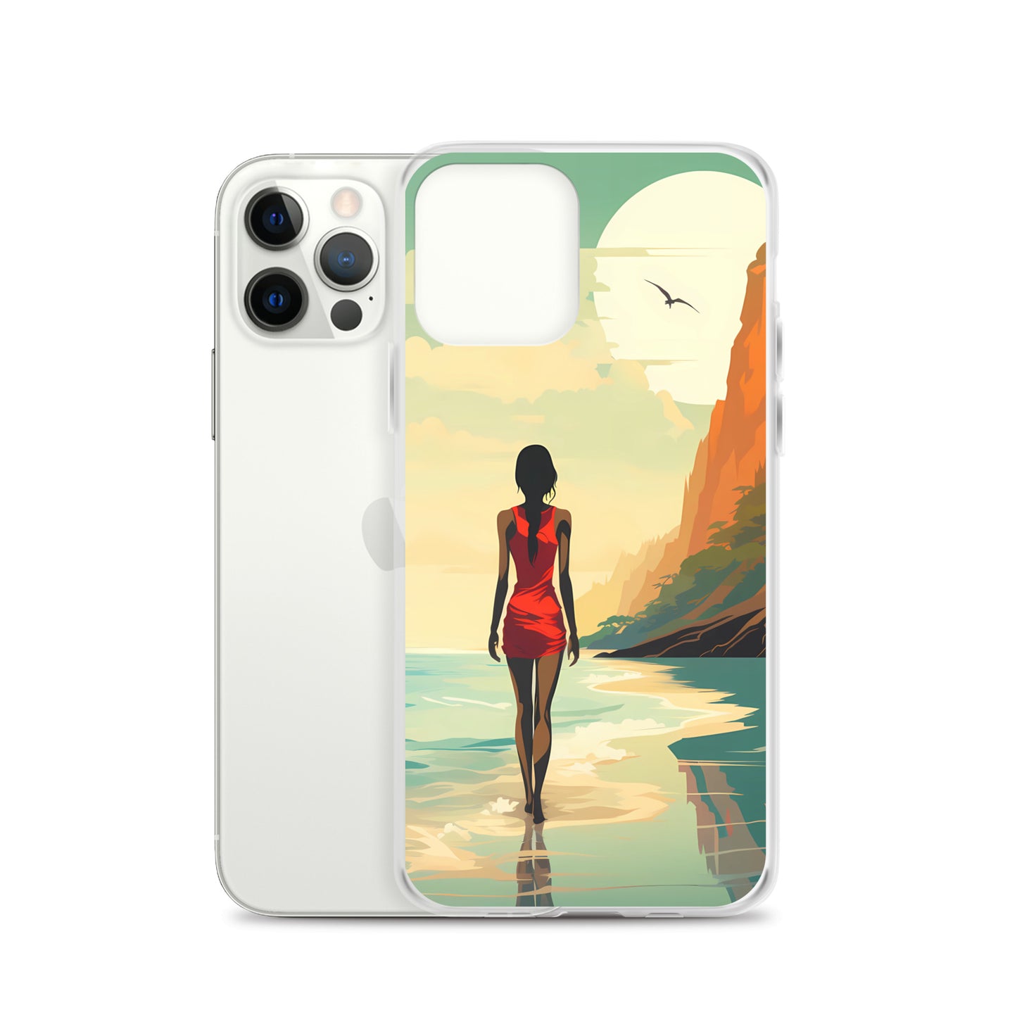 iPhone Case - Minimalist Beach Beauty