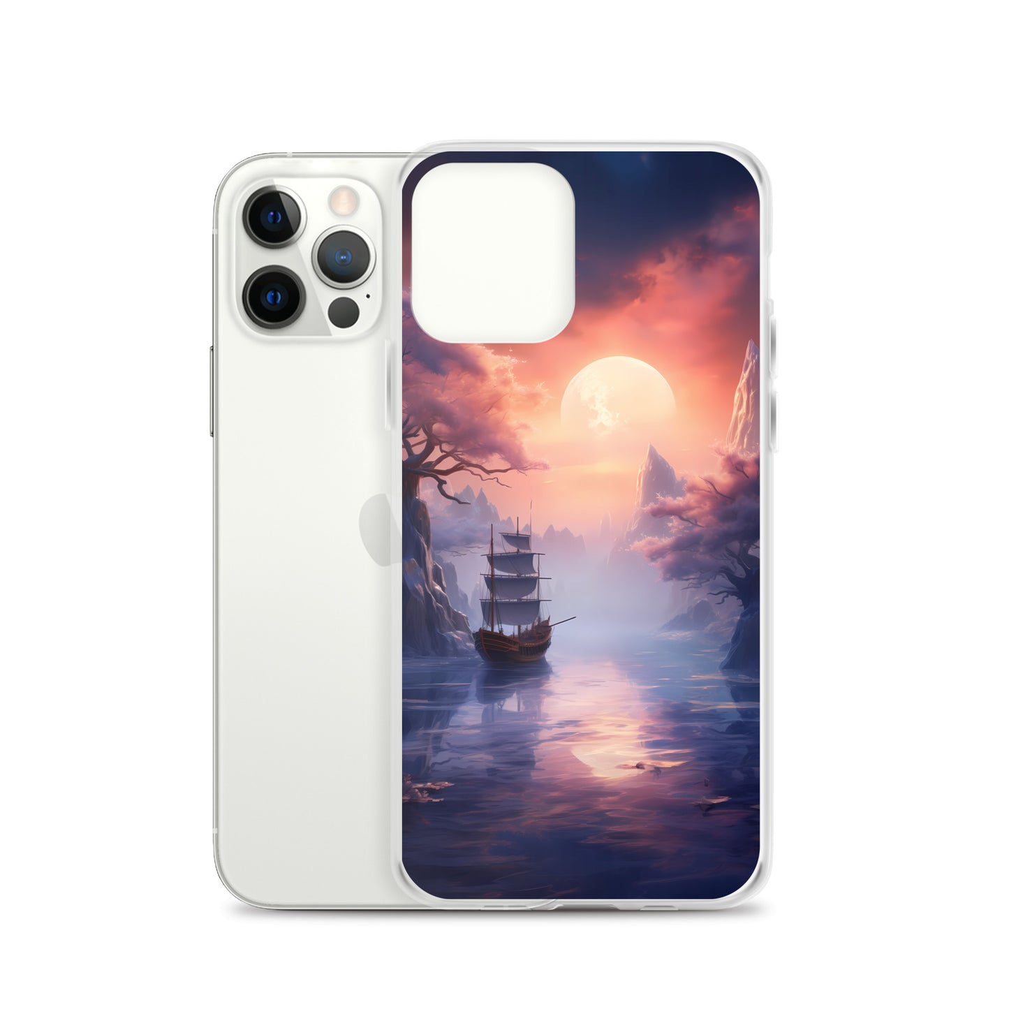 iPhone Case - Japanese Seascape Moonrise