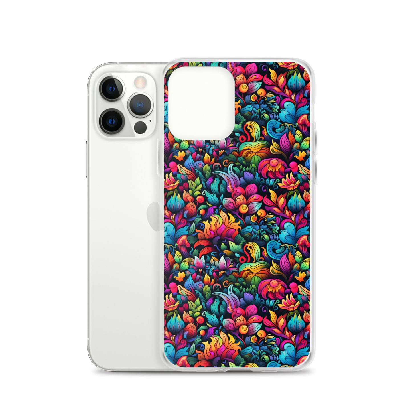 iPhone Case - Psychedelic Flowers